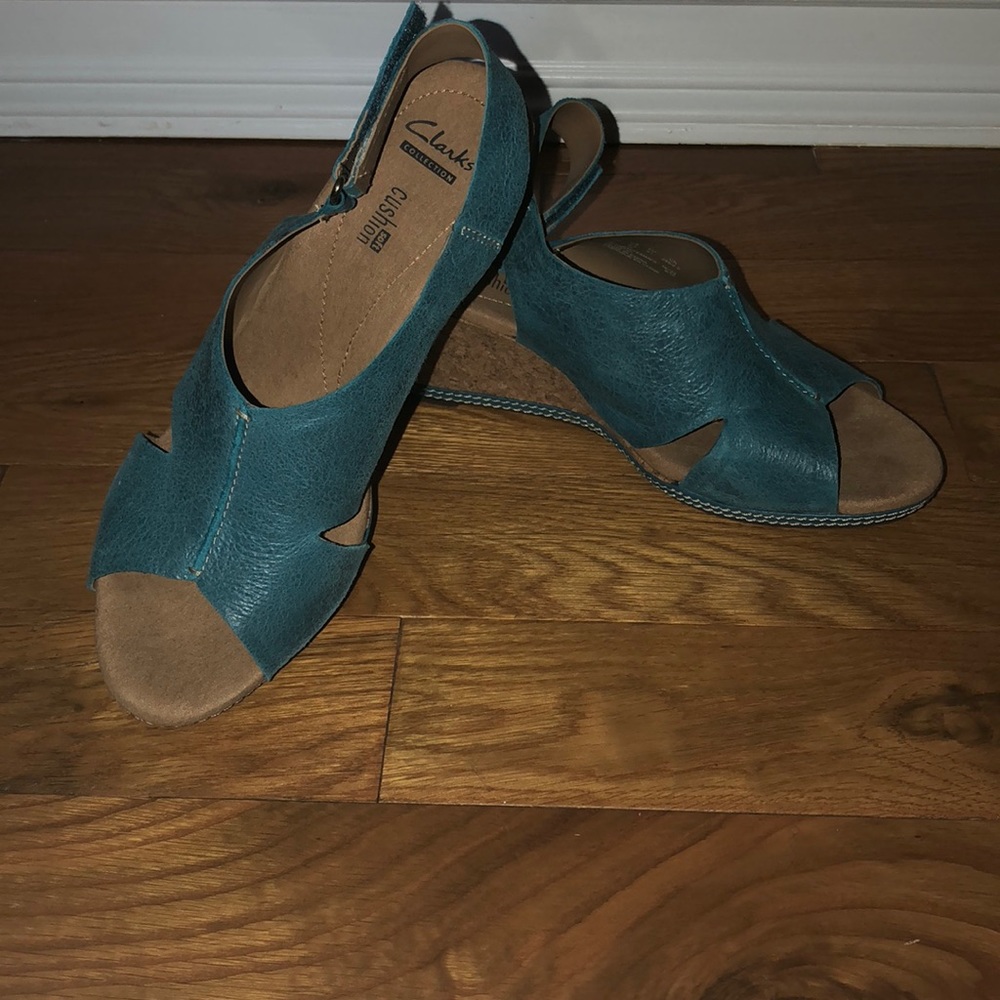 Blue Clark’s Sandals